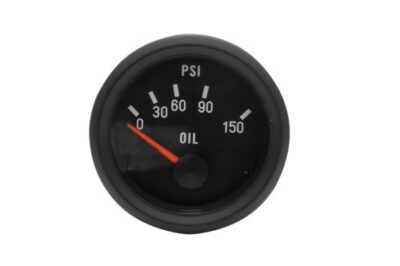 EMPI Electrical, 150 Psi Oil Pressure Gauge, Black Face | 14-5004-1
