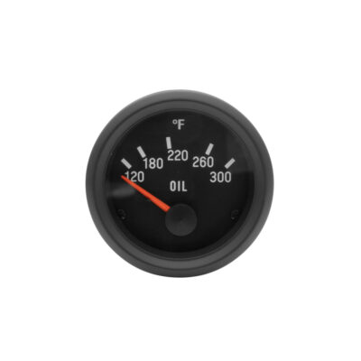 EMPI 300 Degree F Temperature Gauge (Oil), EMPI Black Face | 14-0001-2
