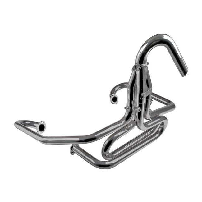 1 5/8 Comp System Jet Coated W/U Bend VW Dune Buggy Style | 3103JCWUB