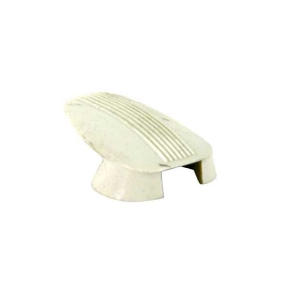 Coat Hook Covers White Bug 61-67 each | 113857637AW