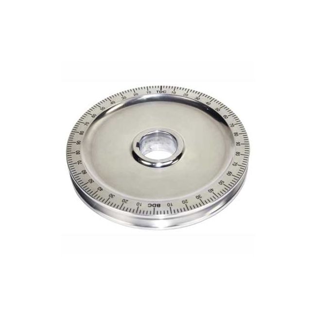 Crankshaft Pulley Stock Size Solid Black Degree Air Cooled VW | 105140