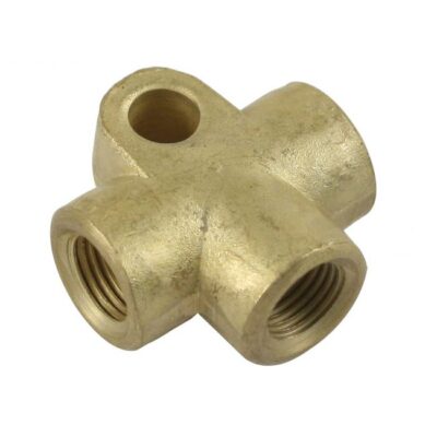 Dune Buggy Brass Rear Brake Line T Fitting Fits 1950-1979 | 803611755-DB