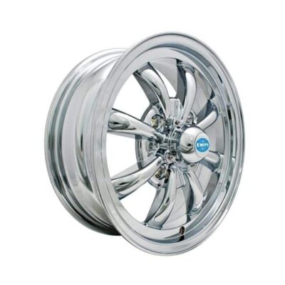Empi GT-8 Spoke Wheel Chrome Plated Fits 4 Lug VW Beetle 1968-1979 130mm Bolt Patter | 601151