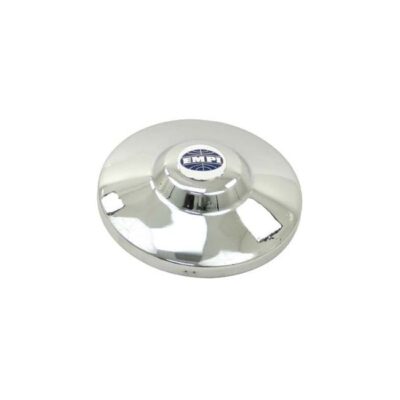 Empi Logo Chrome Porsche Style Nipple Hub Caps Fits 1968-1979 VW Beetle | 601207