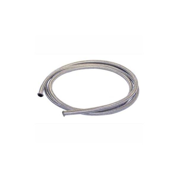 Oil Hose Braided Stainless 10 Foot Length 3/8th ID | 115100B