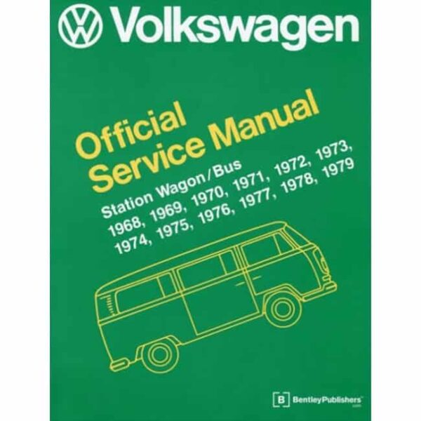 Robert Bentley Repair Book Manual, Type 2, 1968 Thru 1973 | 975136