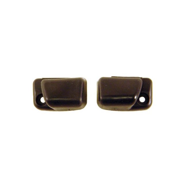 Sun visor Clips Black Fits VW Bug Beetle 1968-1979 | 111-561B-BK -