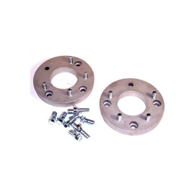 VW Wheel Adapters 4 Lug VW Bug Brake Drum To Chevy 4 3/4 Bolt Pattern Wheel Pair | 601216