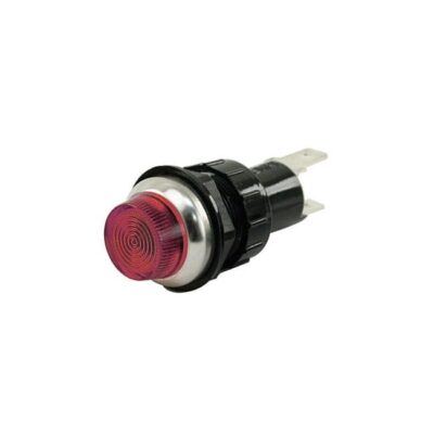 3/4 inch Dash Indicator Light Assembly Red | JMC4000R
