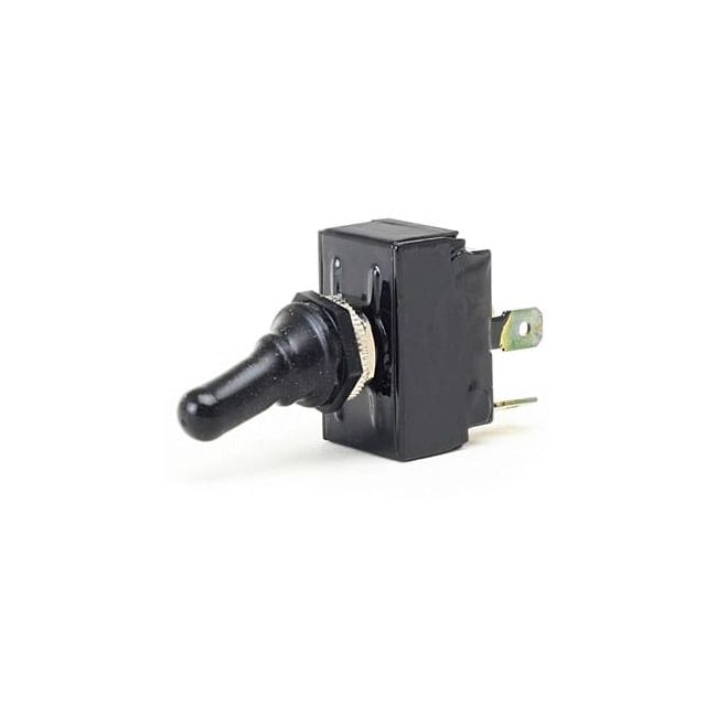 On-Off-On Sand Sealed Dual Pole Toggle Switch W/Black Boot | JMC1015B