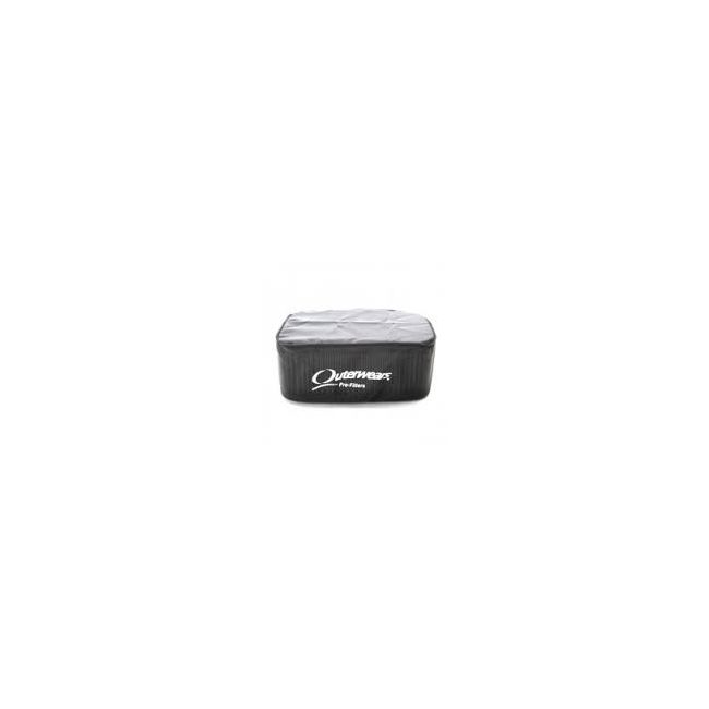 Outerware 4 1/2 x 6 1/2 Rectangle 2 1/2 Tall Black 10-1036-01 | OUT21-25TBLK