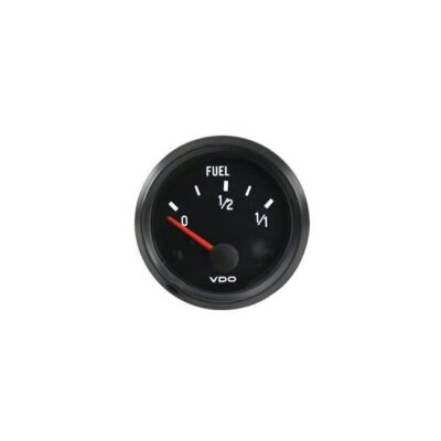 VDO Fuel Gauge For Sender Unit No. 221-012, Cockpit Black | V301-020