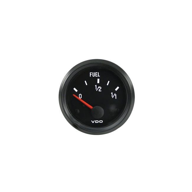 VDO Fuel Gauge For Sender Unit No. 221012, Cockpit Black V301020