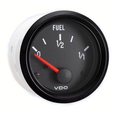 VDO Fuel Gauge For Sender Unit No. 226-001, Cockpit Black | V301-015